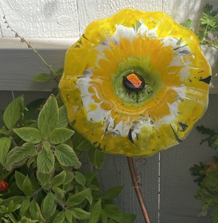 Fused Glass Flowers