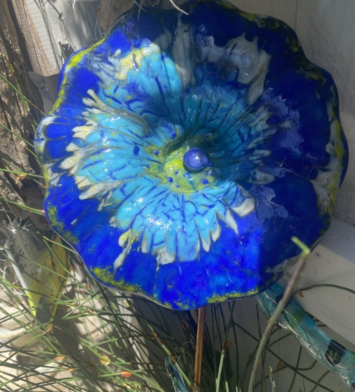 Fused Glass Flowers